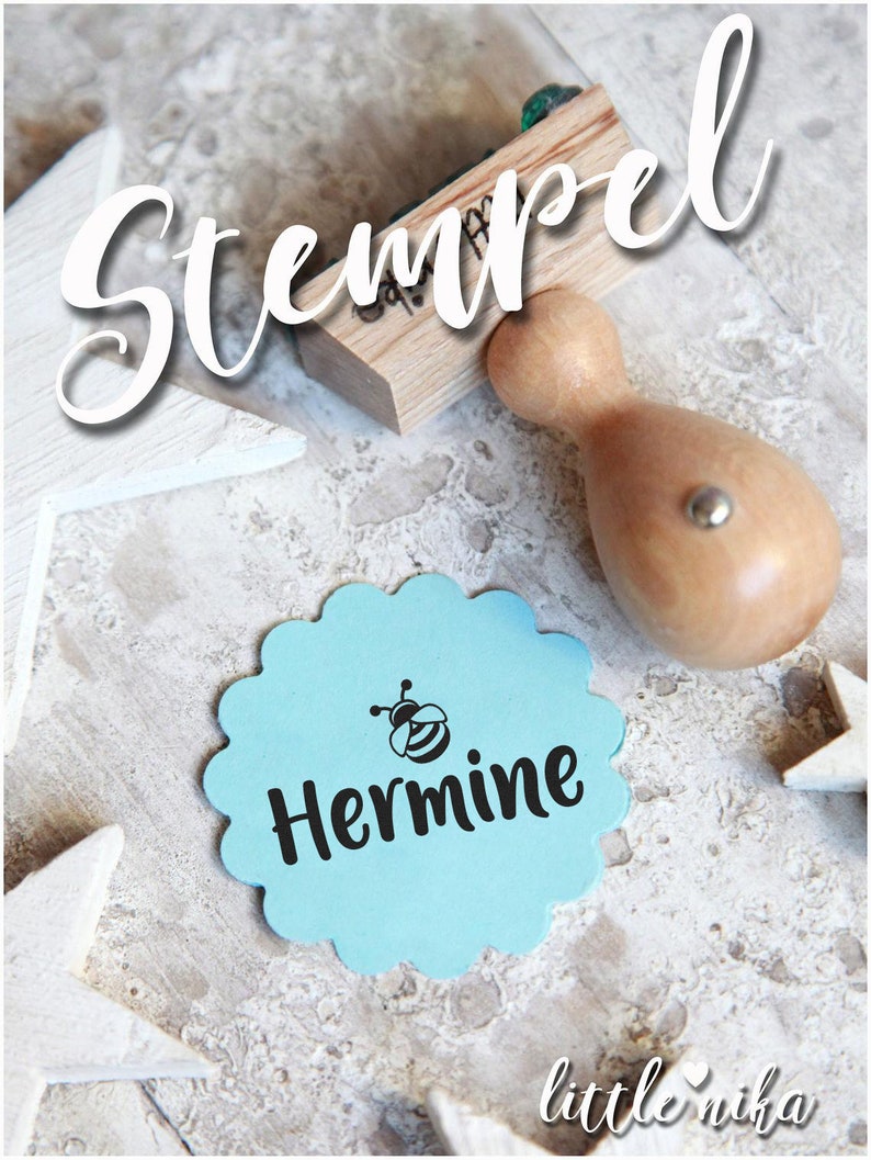6 verschiedene Holzstempel mit Motiv Lehrerstempel Kinderstempel Stempel