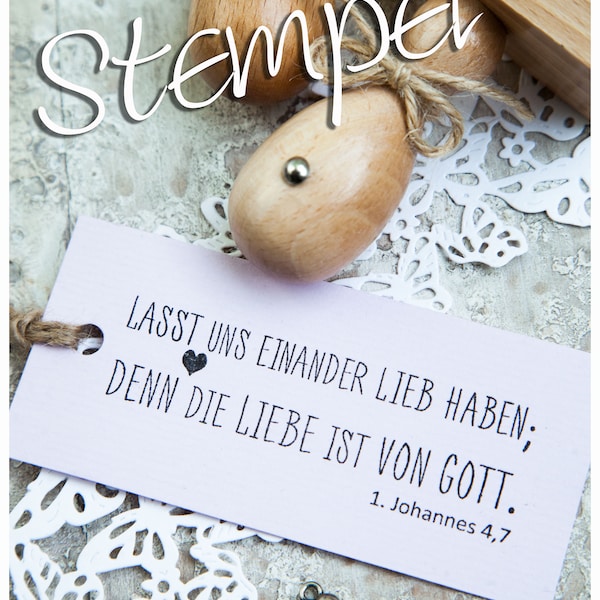 Stempel Hochzeit Spruch Serie HIP personalisiert