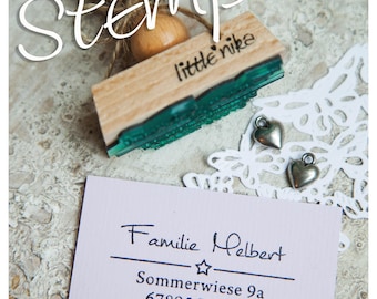 Stempel FAMILIE  Adressstempel STAR personalisiert