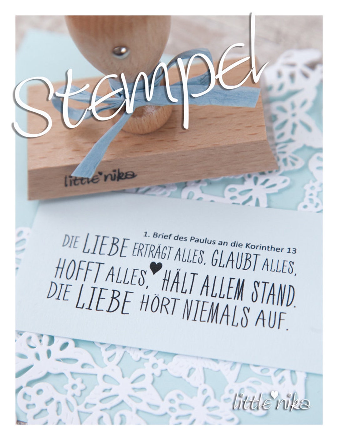 Stempel Hochzeit DIE LIEBE XXL Etsy.de