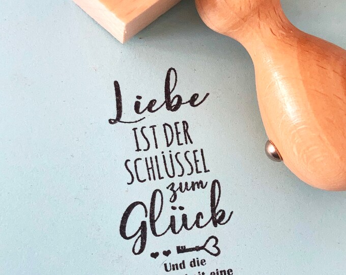 Stempel Hochzeit DIE LIEBE XXL Etsy.de