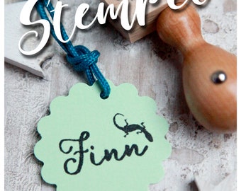 Stempel Kind Name Echse