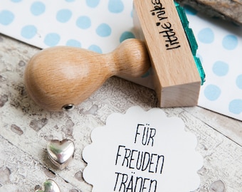 Stempel Hochzeit für Freudentränen  HIP