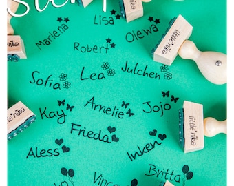 Stempel Kind Name / Namensstempel personalisiert * Einschulung * Schulanfang