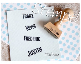 Stempel Namensstempel für coole KIDS * Einschulung * Schulanfang