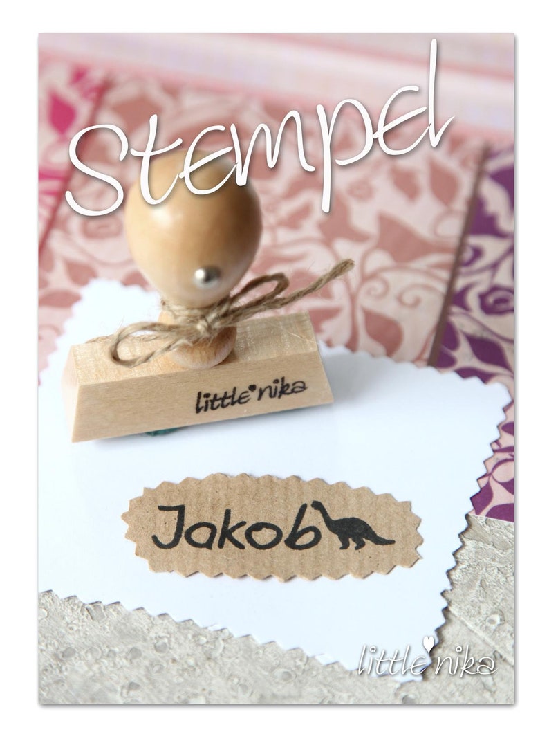 Stempel Kind Name verschiedene Motive zdjęcie 4