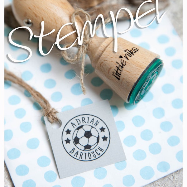 Stempel  Kind Name  Fußball