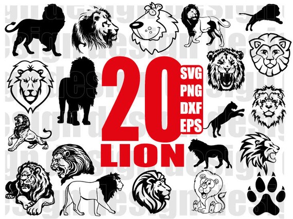 Free Free Lion Svg Etsy 380 SVG PNG EPS DXF File