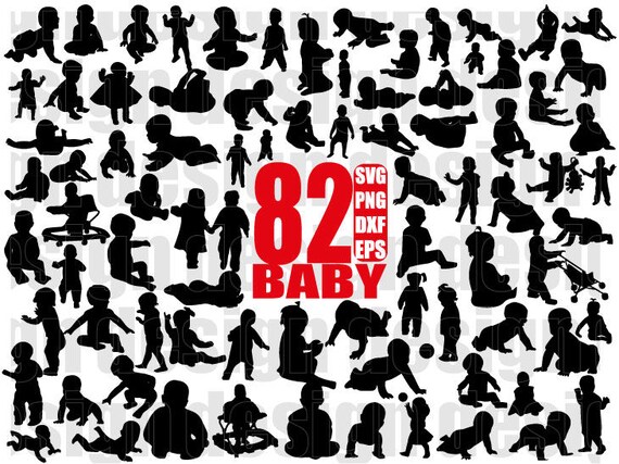 Download Baby Crawling Svg Baby Svg Baby Silhouette Svg Baby Etsy Yellowimages Mockups