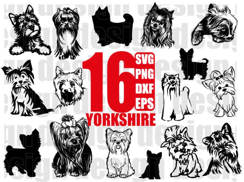 Download Yorkshire Terrier Svg Yorkie Svg Dog Svg Dog Clipart Etsy Yellowimages Mockups