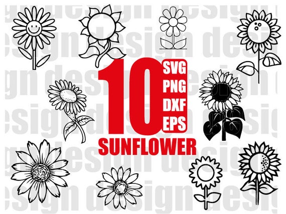Free Free 136 Sunflower Svg Stencil SVG PNG EPS DXF File