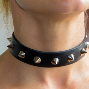 Leather choker,coffin choker,Goth choker,gothic,vampire,punk,slave collar,goth,fetish,spiked choker,vampire,coffin