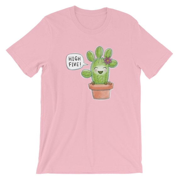 Friendly Cactus Short-Sleeve T-Shirt