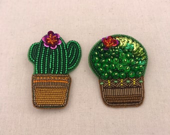 Cactus Brooches