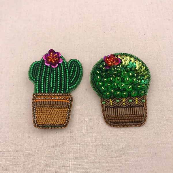 Broches Cactus