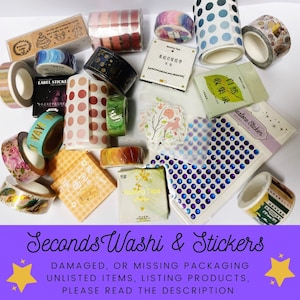 Cinta Washi y pegatinas de segunda mano, Cinta Washi y pegatinas a precio de ganga, Cinta Washi y pegatinas de segunda mano, Washi en oferta, Pegatinas en oferta, Pegatinas Washi baratas