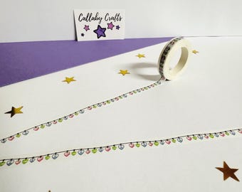 Heart Washi Tape, Thin Doodle Heart Washi, To Do List Planner, To-Do Lists Washi, Bullet Journal, Planner, Pink Heart Washi Stickers