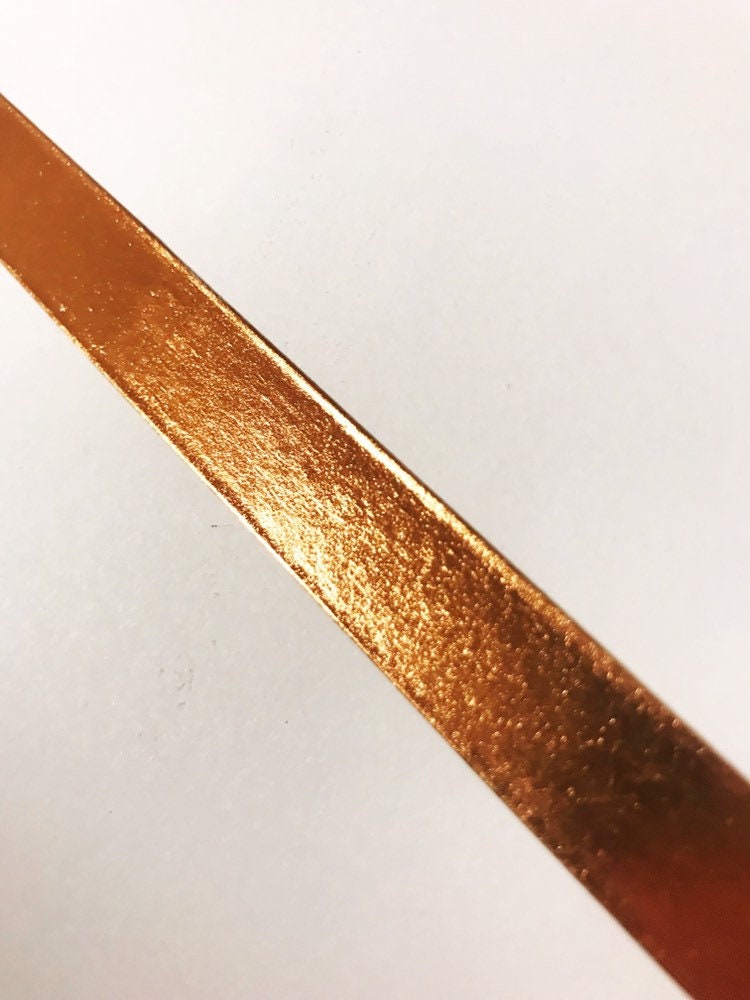 Copper Washi Tape Shiny Washi Tape Copper Foil Washi Tape - Etsy UK