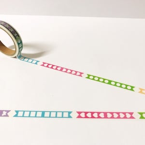 Cinta washi para listas de tareas pendientes, pegatinas para tareas pendientes, washi arcoíris, planificador de listas de tareas pendientes, listas de tareas pendientes washi, bullet journal, planificador organizado