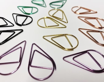 Circle Point Paperclips, Cute Paperclips Happy Mail Clips, Round Planner Clips, Bullet Journal Accessories, Bujo Supplies Penpal Clips
