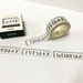 Days of the Week Washi Tape, Weekly Planner, 15mm Washi Tape, Washi Tape UK, Bullet Journal Accessories, Simple Planner, Days Washi Tape