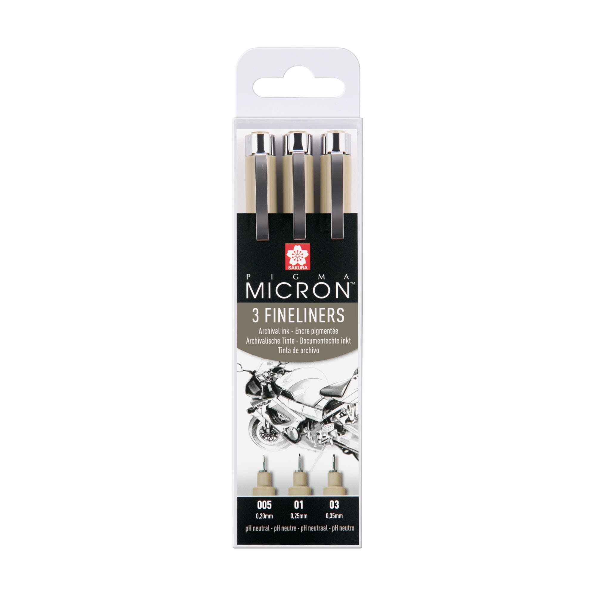 SAKURA Pigma Micron Fineliner Pens - Archival Black Ink Pens - Assorted  Point Sizes - 8 Pack & Gelly Roll Gel Pens - Fine Point Ink Pen - Classic