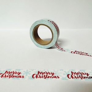 Weihnachten Washi Tape, Foil Washi Tape, Bullet Journal Washi Tape, Bullet Journal Zubehör, Weihnachten Planer, Weihnachten Planer, Schneeflocken Washi Tape