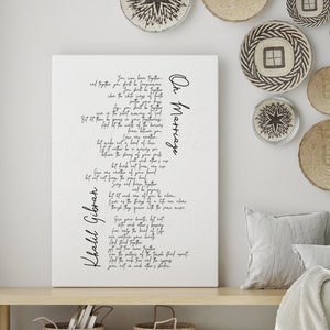 On Marriage Khalil Gibran quote digital printable, love quote, Khalil Gibran love art print, Khalil Gibran anniversary gift, bedroom decor