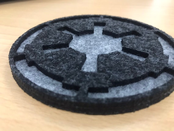 Felt Star Wars Imperial Logo Drink Coasters Etsy