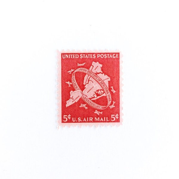 Nyc Vintage Stamps Etsy