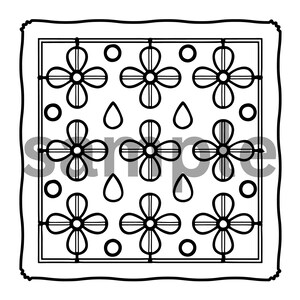 Comfy Patterns Bold Easy Coloring Pages for Kids & Adults for Relaxation