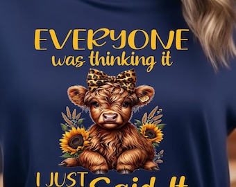 Camiseta de lona de vaca de las tierras altas de todo el mundo, bonita camiseta de vaca de las tierras altas, ropa de vaca para mujer, camiseta de vaca, bonita camiseta de vaca