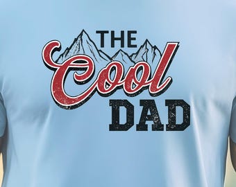 The Cool Dad Bella Canvas T-shirt, Father's Day Shirt, Gift for Dad, Cool Dad Gift, Cool Dad T-shirt, Dad to Be Gift