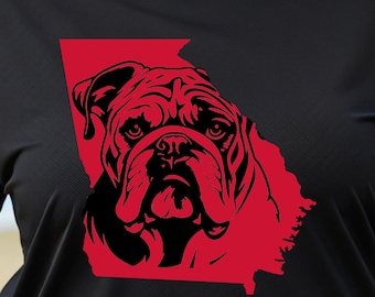 Georgia Bulldogs T-Shirt, College Football, Go Dawgs