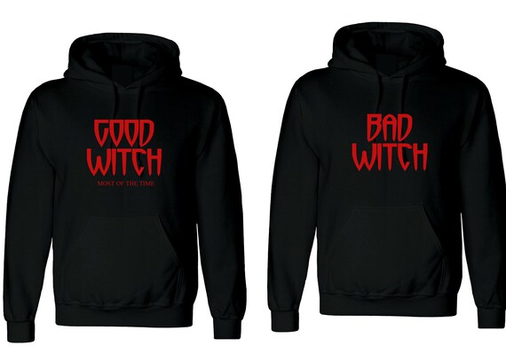 good witch bad witch long hoodie