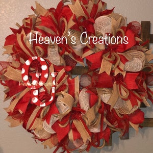 OU Custom  Wreath