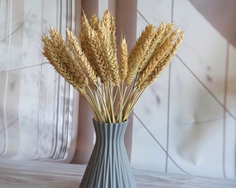 100 dry wheat stems ,wheat stalks , dry wheat , country wheat , wheat bundle plant based home decor, flower arrangement ,dry flower ,