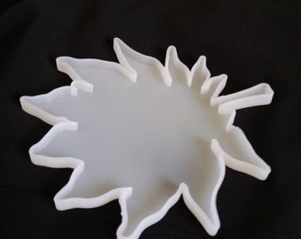 Maple Leaf Silicone Mold,Monstera Leaf,Resin Mold, Epoxy Resin Craft Mold,DIY Epoxy Mold,Clear Silicone Mold,Agate Coaster Mold