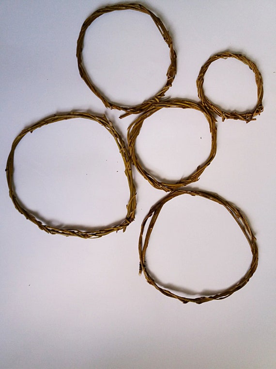 10 dreamcatcher hoops large size willow hoops dream catcher Etsy