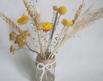 Dried bouquet,natural dried flower,rustic bouquet,dried flower arrangement,home＆living room decor dried flower,Dried Wedding Bouquet