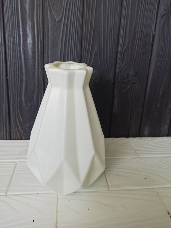 Nordische Geometrische Plastikvase, Minimalistisches Wohndekor