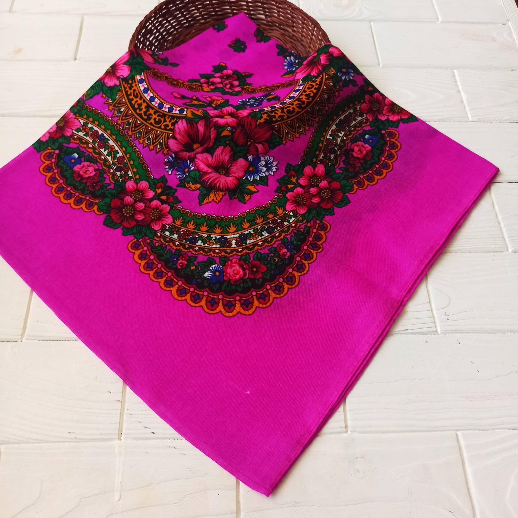 Ukrainian shawl, Ukrainian Scarf, Traditional scarf ukraine platok, Pray of Ukraine,Stay with Ukraine, Ethnic Ukrainian shawl,Vintage shawl