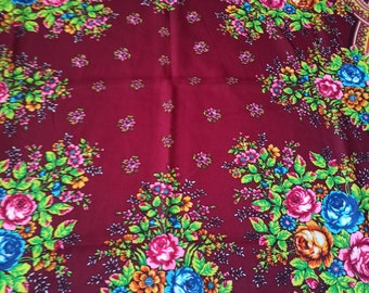 Ukrainian shawl, Ukrainian scarf, made in Ukrainian