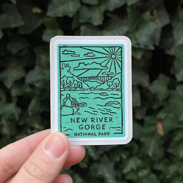 New River Gorge National Park Sticker - Etsy