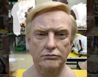 Custom Made Silicone Head / lifesize