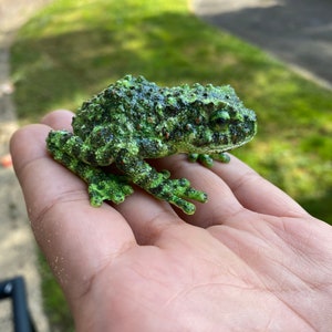 Vietnamese Mossy Frog Figurine...