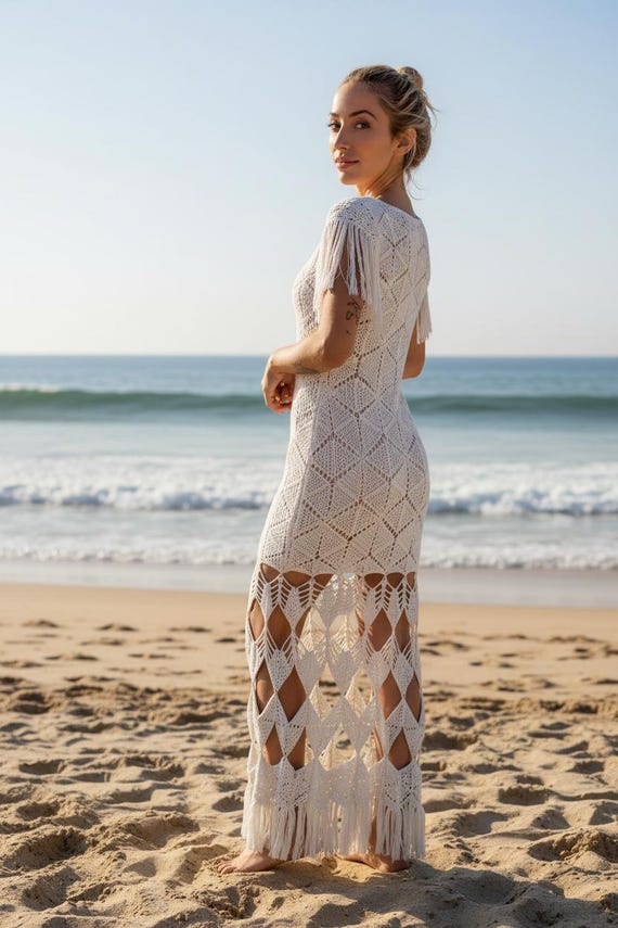 long sleeve cut out dress The Blue Puff Sleeve Cutout Slit Maxi Dress - The Blue Puff Sleeve Cutout  Slit Maxi Dress - Blue - Dresses main image 1