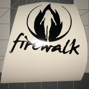 Life is Strange &quot;Firewalk&quot; 3&quot; x 4&quot; vinyl decal