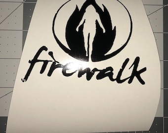 Life is Strange "Firewalk" 3" x 4" vinyl decal
