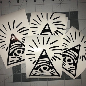 Life is Strange &quot;Illuminati Eye&quot; 5&quot; x 4&quot; vinyl decal